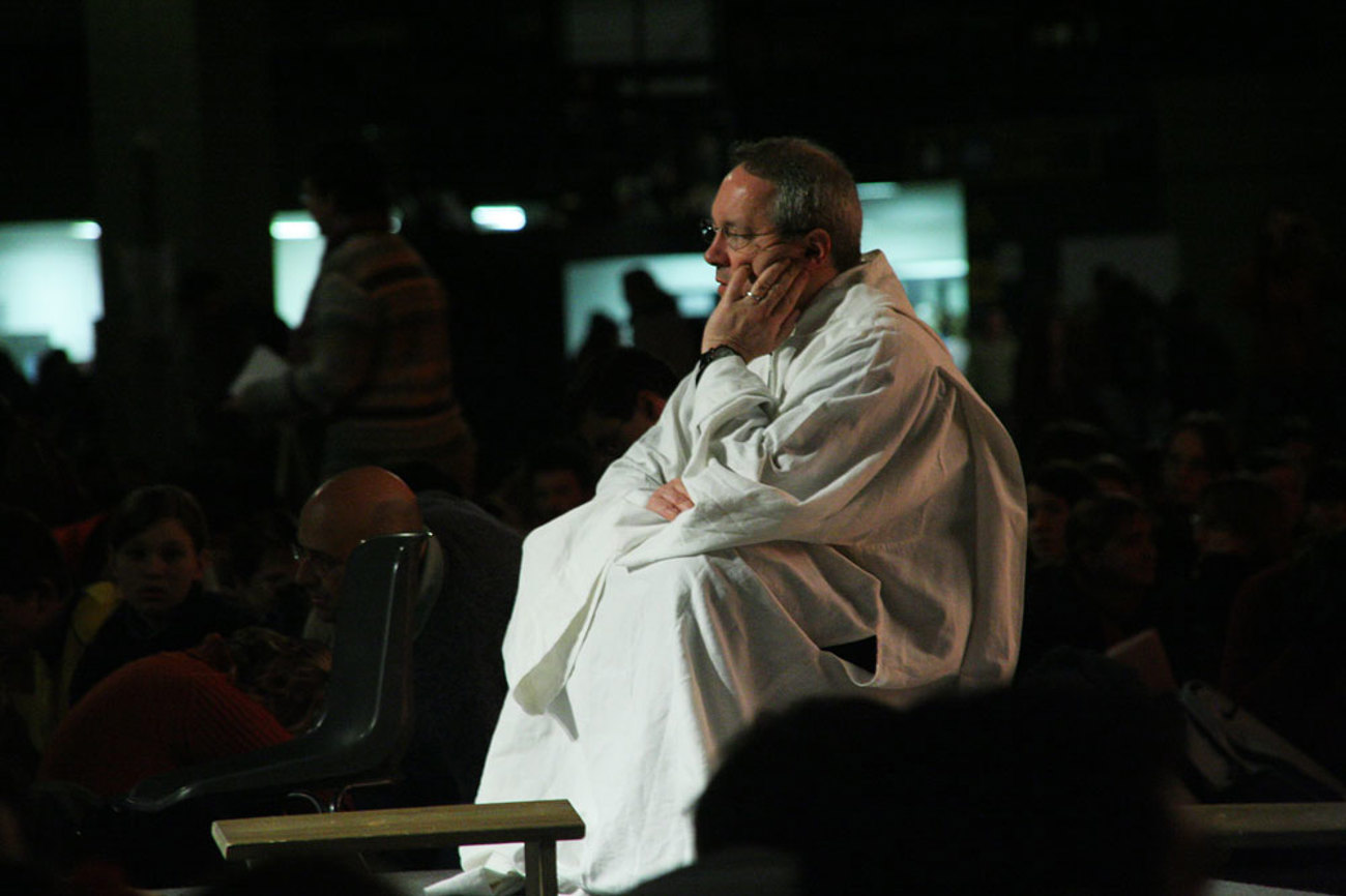 Klaus Hamburger, Frère Wolfgang, in Taizé: «Wenn ich eine Revolution, wirkliche Erneuerung, anzetteln will, muss ich ein spirituell lebendiger Mensch sein.» | Foto: zvg