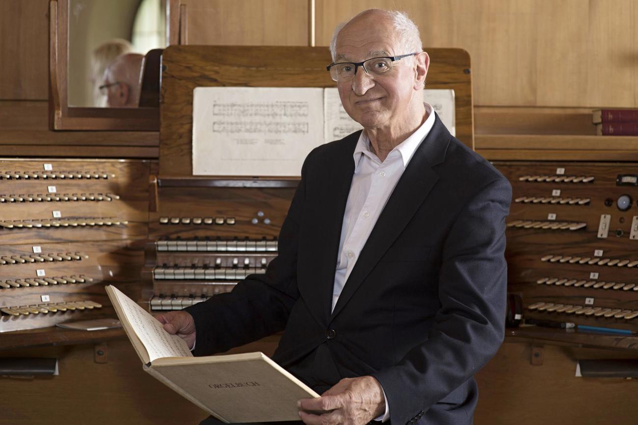 Jakob Strebi an der Orgel.
Foto: zVg.