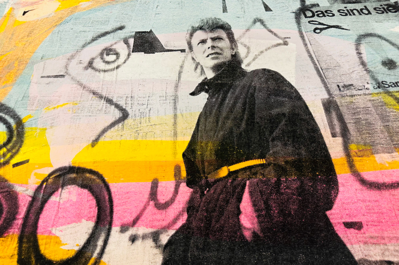 Street Art an einer Berliner Mauer: David Bowie verbrachte zwischen 1976 und 1978 prägende Jahre in der geteilten Stadt – künstlerisch und spirituell. | Foto: Vera Rüttimann