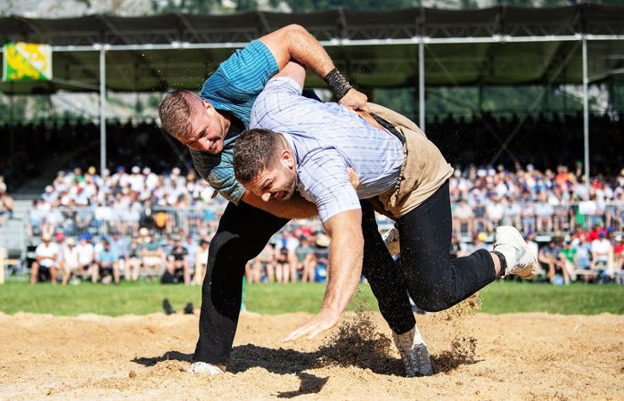 «Auch ein Schwingfest kennt die Sonntagsstille»