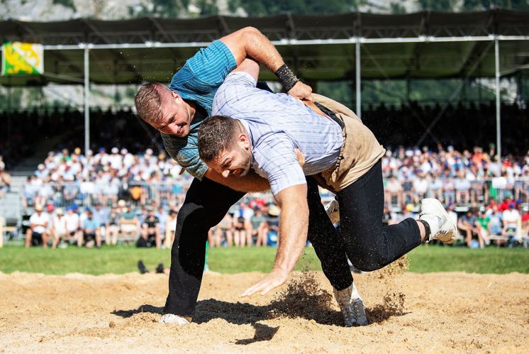 «Auch ein Schwingfest kennt die Sonntagsstille»