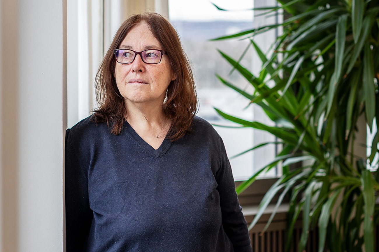 Gefängnisseelsorgerin Birgit Schmidhalter im Strafjustizzentrum Muttenz, einem der vier Gefängnisse des Kantons Basel-Landschaft. |  Foto: Katja Schmidling