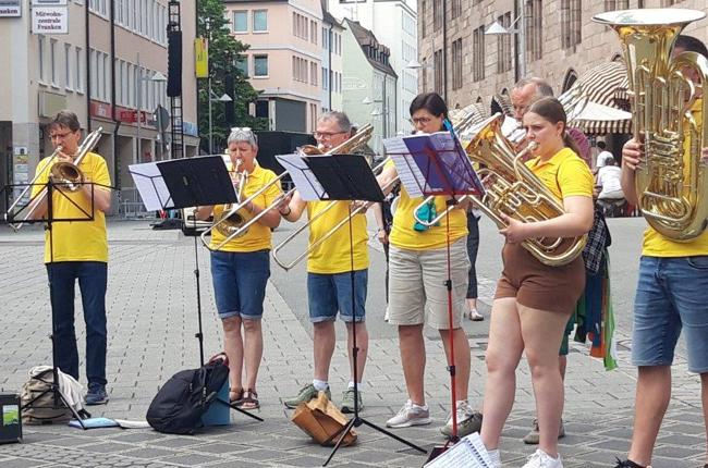 Bläser-Gruppe. Bläser-Gruppe.