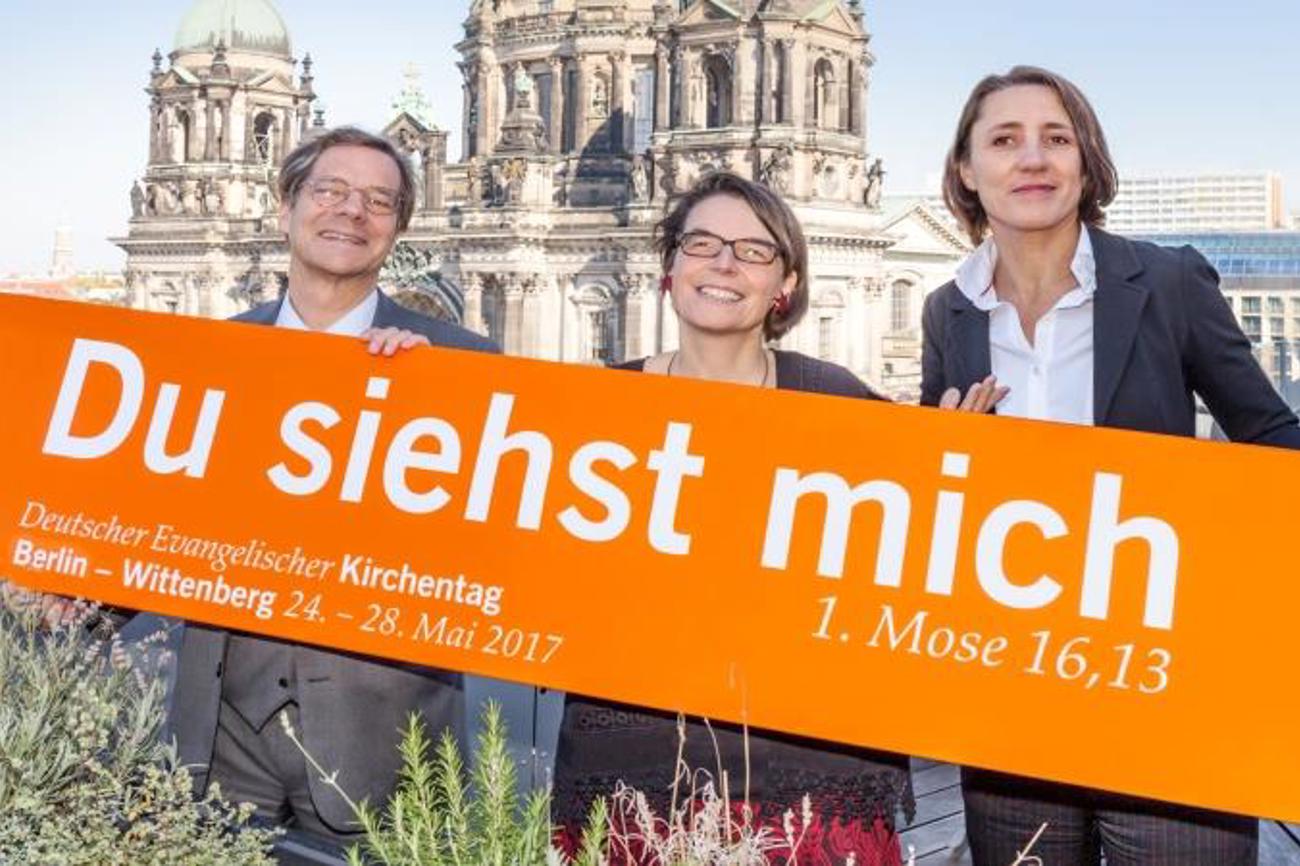 Der Kirchentag ist im Kalender deutscher Protestanten seit Jahrzehnten rot angestrichen. Berlin und Wittenberg sind eine Reise wert. |Bild Jan Peter Boening