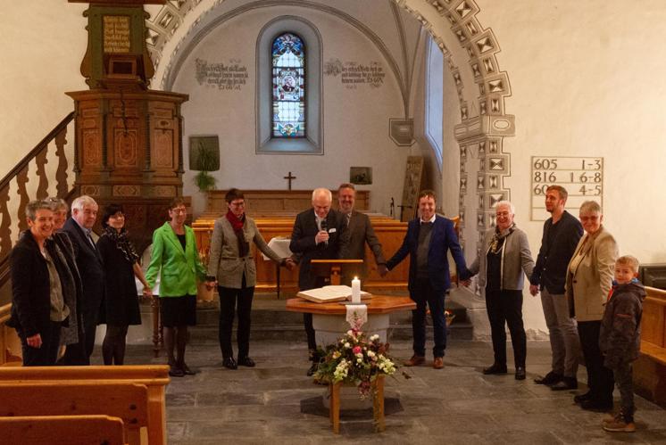 Feierlicher Einsetzungsgottesdienst in der Kirche Matt