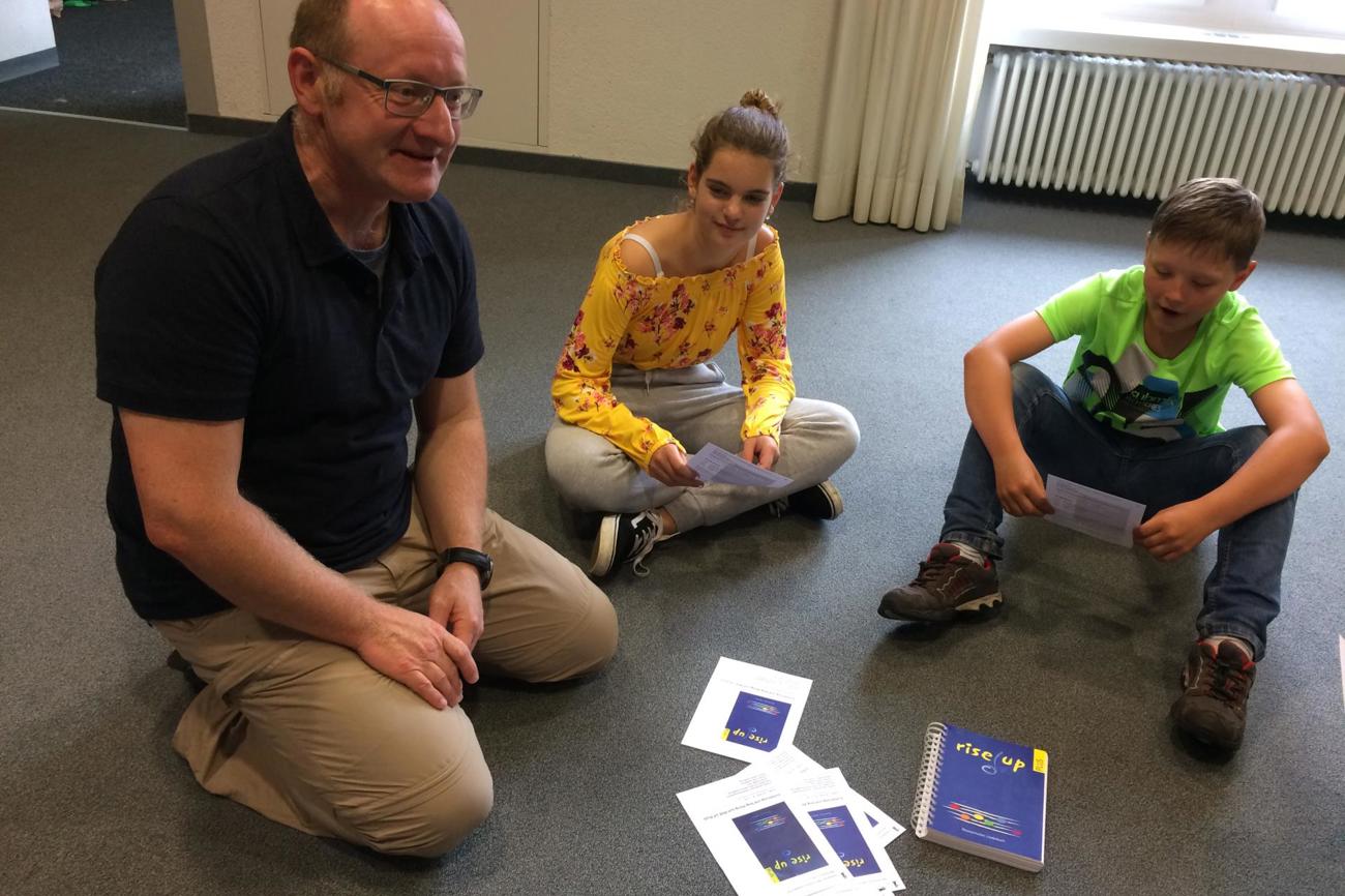 Pfarrer Peter Hofmann lädt zum «Rise up plus»-Workshop ein.
Bild Dagmar Doll