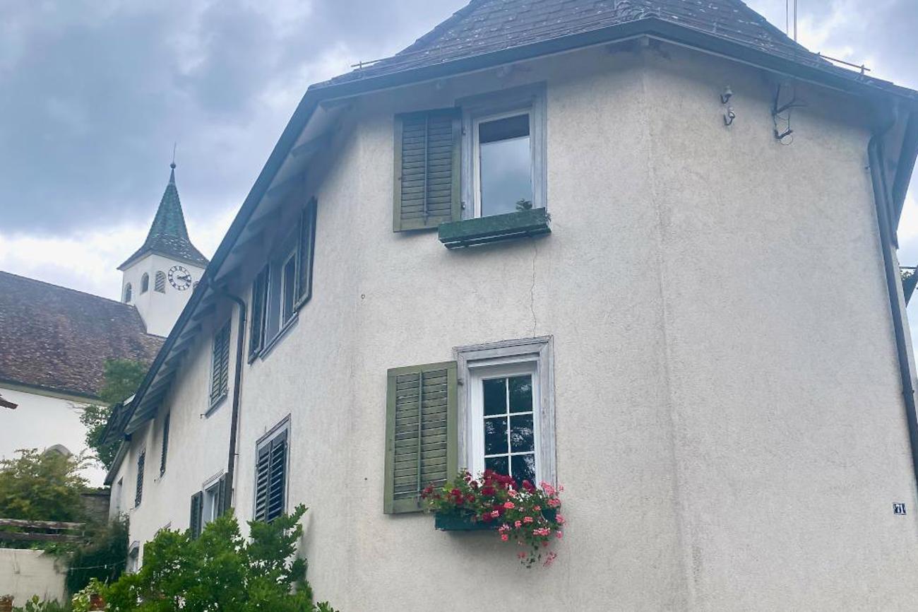 Die alte und die neue Kirche in Herblingen.